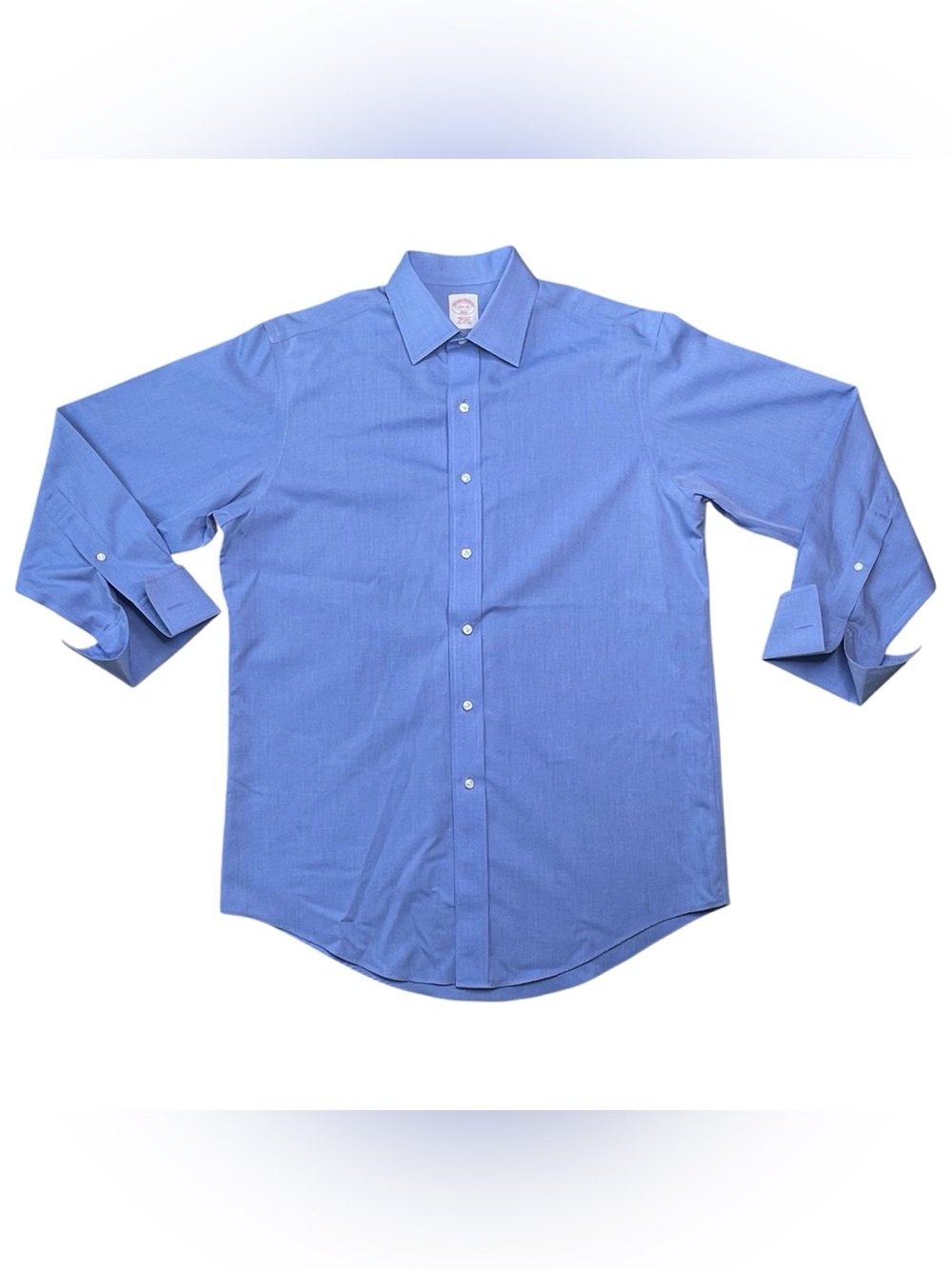 Brooks Brothers 346 Long Sleeve French Cuff‎ Dress Shirt 15 1/2 - 32 Blue